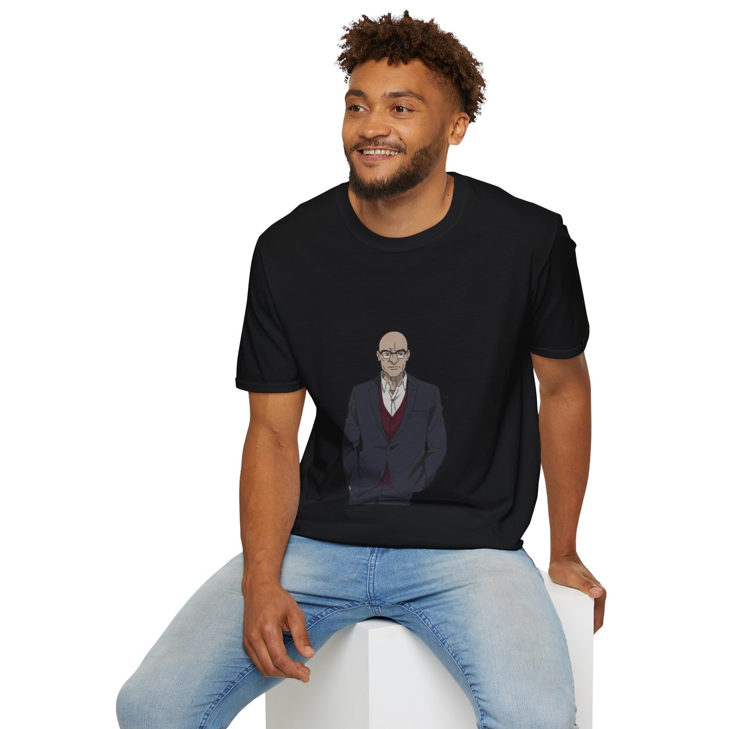 Abel LAZARUS Anime T-Shirt – Black