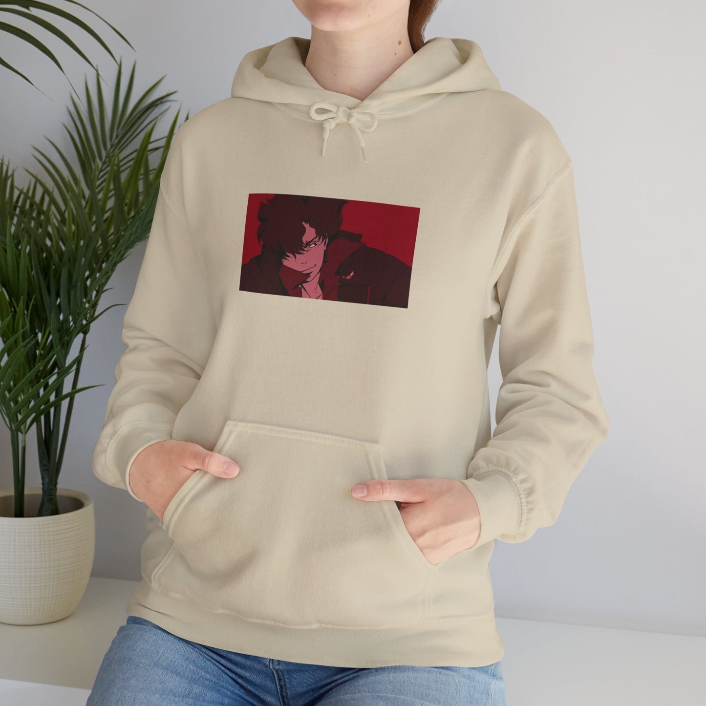 Axel Gilberto Signature Beige Hoodie – Lazarus Anime