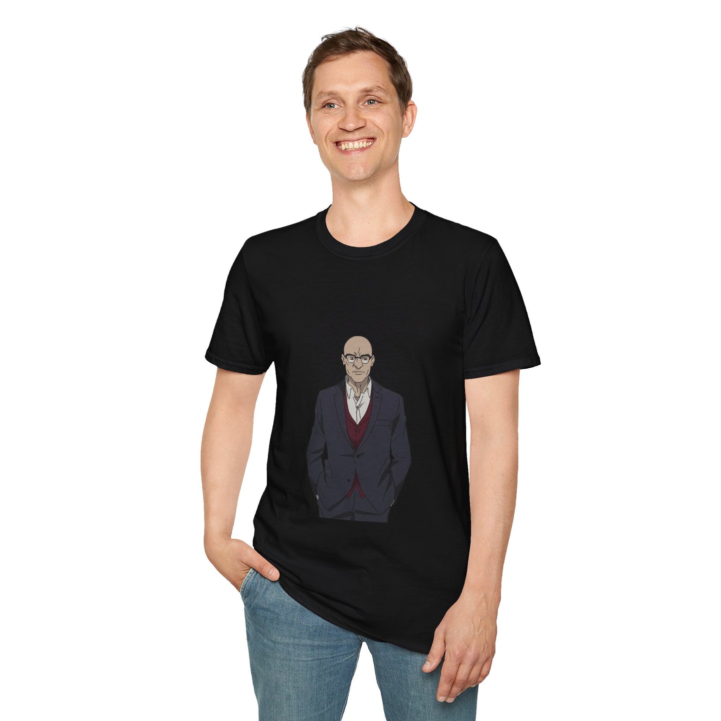 Abel LAZARUS Anime T-Shirt – Black