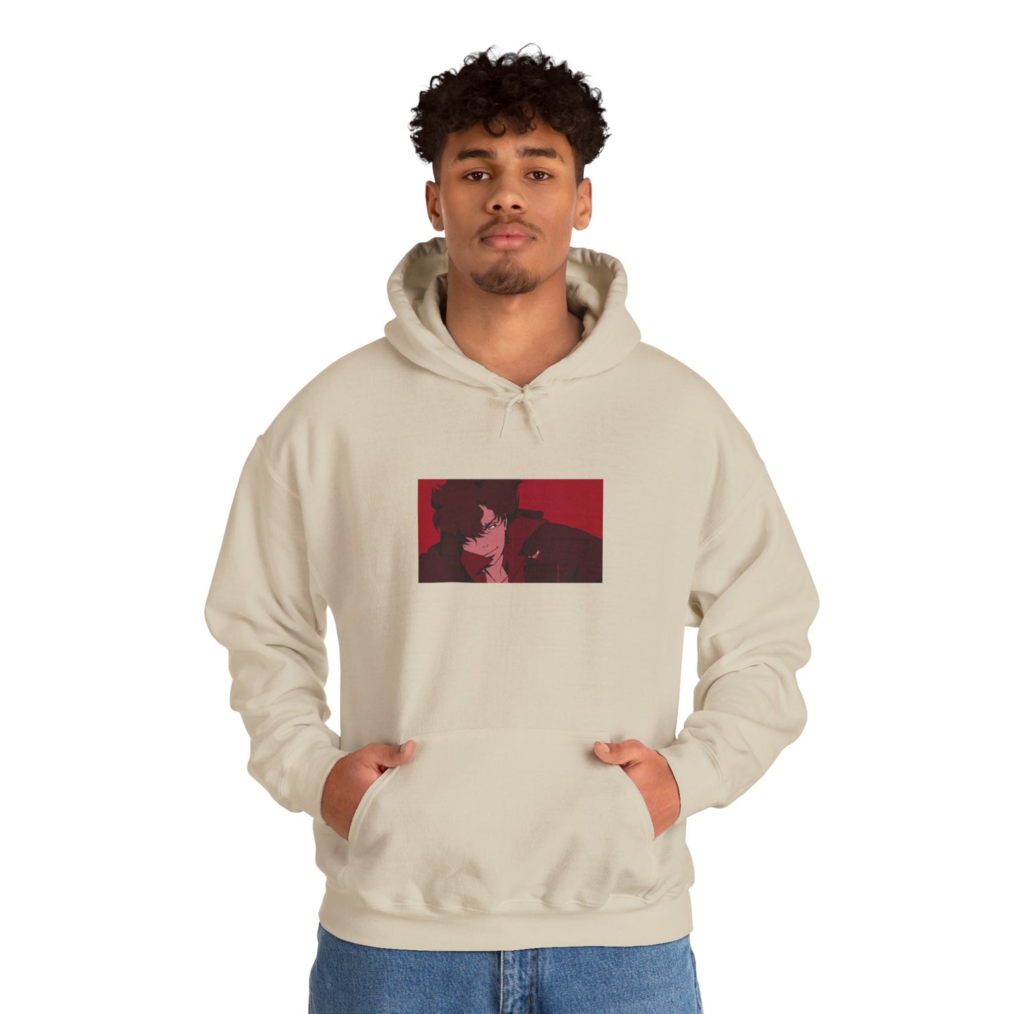 Axel Gilberto Signature Beige Hoodie – Lazarus Anime