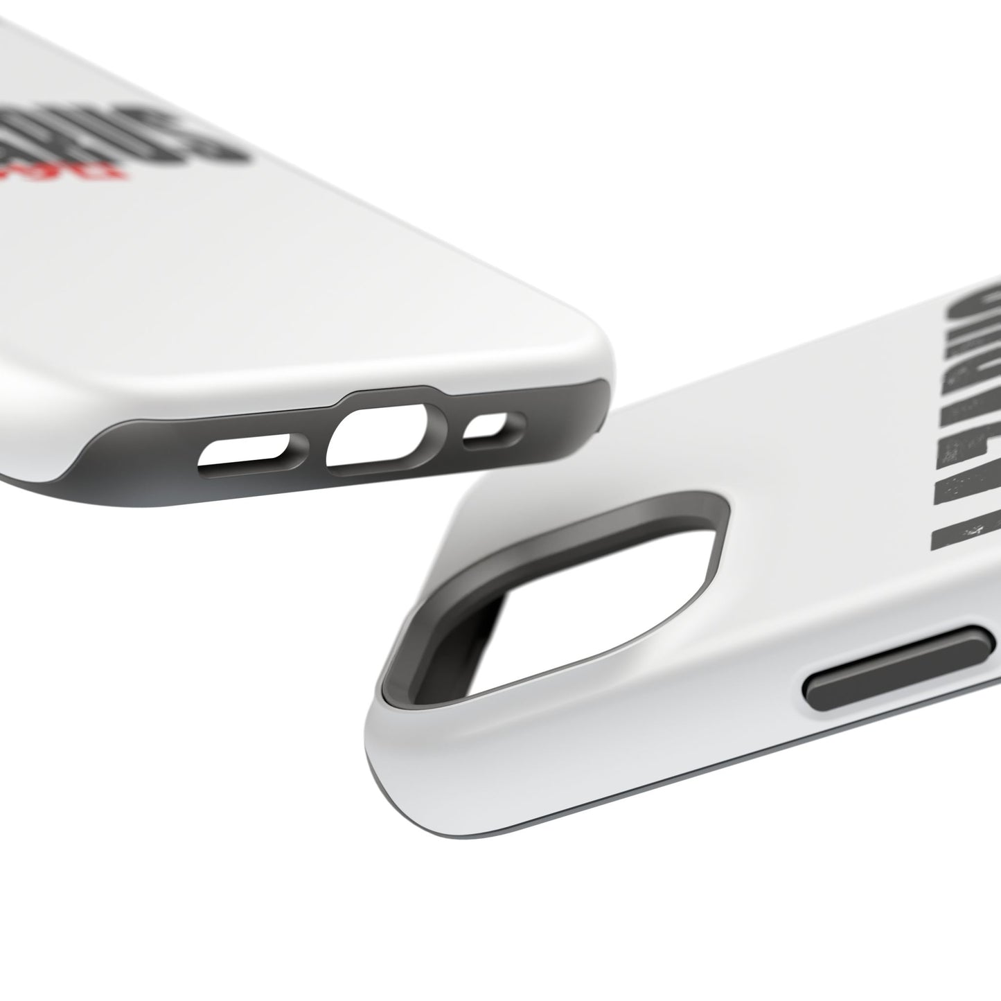 LAZARUS Anime Logo iPhone Case – White (MagSafe Compatible)