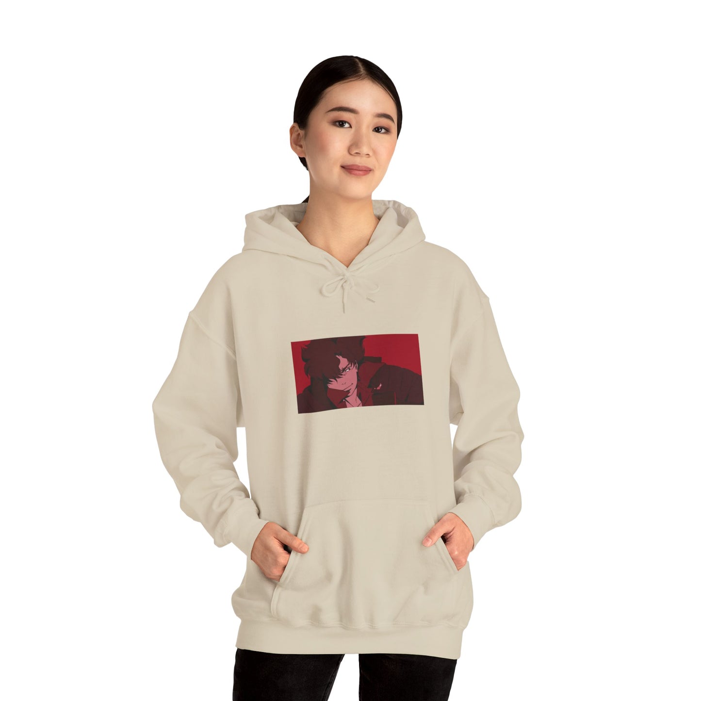Axel Gilberto Signature Beige Hoodie – Lazarus Anime