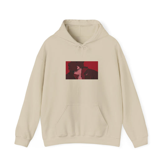 Axel Gilberto Signature Beige Hoodie – Lazarus Anime