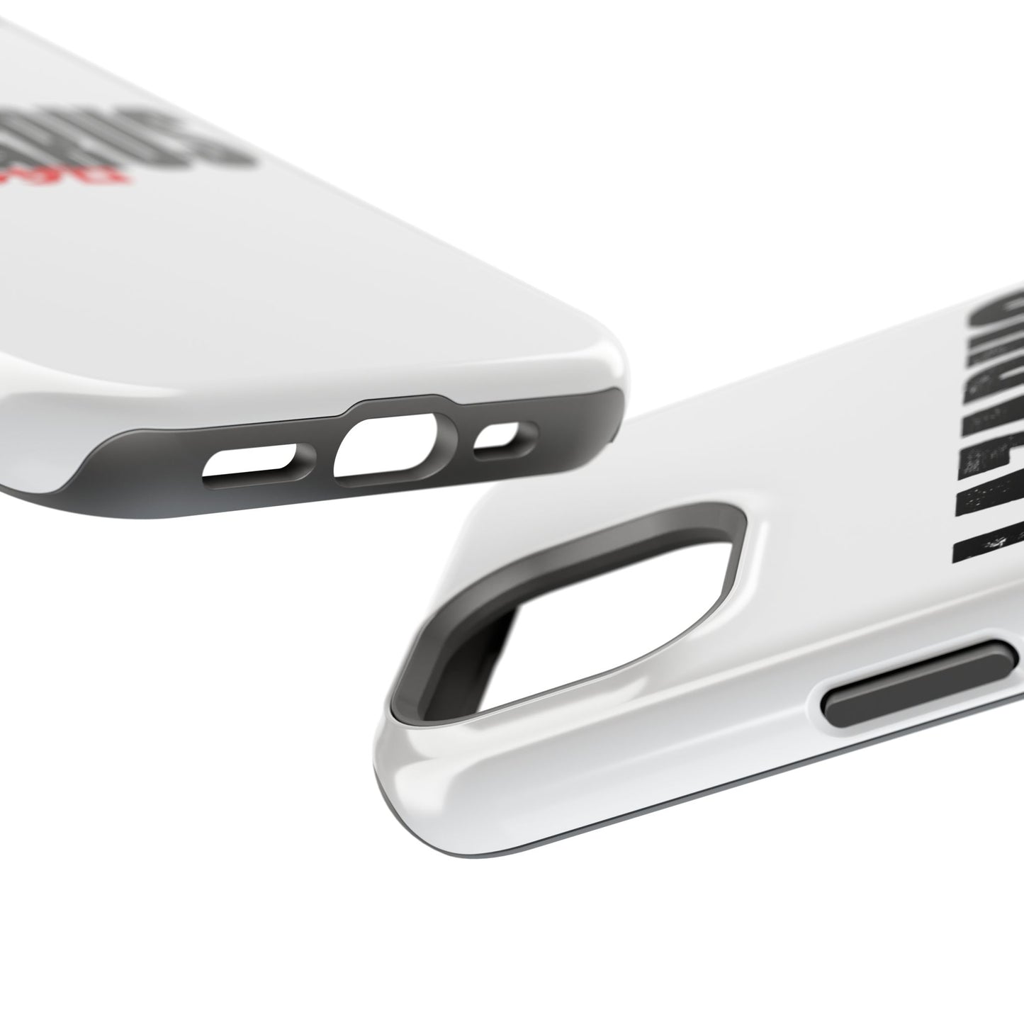 LAZARUS Anime Logo iPhone Case – White (MagSafe Compatible)