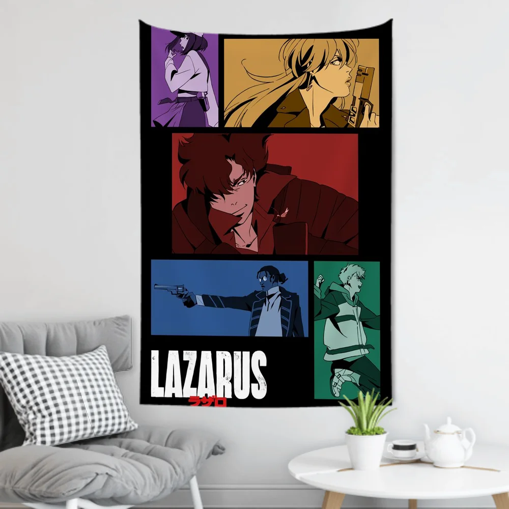 LAZARUS “Character Panel” Anime Wall Tapestry