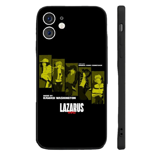 Lazarus Anime iPhone Case Character Lineup
