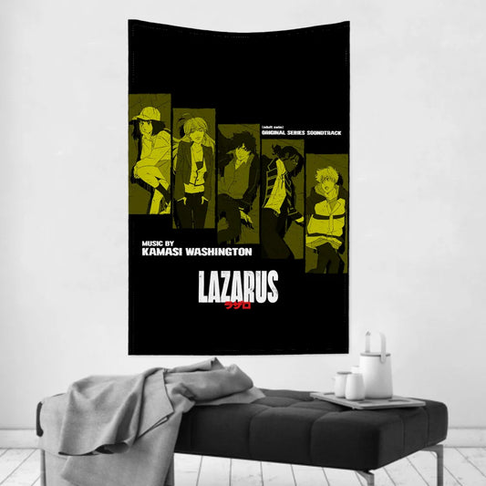 LAZARUS “Soundtrack Edition” Anime Wall Tapestry
